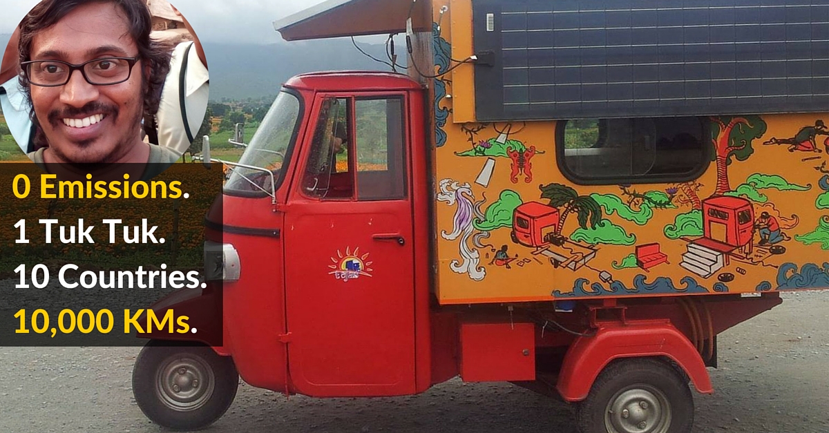 From India to UK: One Engineer’s 10,000 Km Journey in a Self-Designed Solar Autorickshaw
