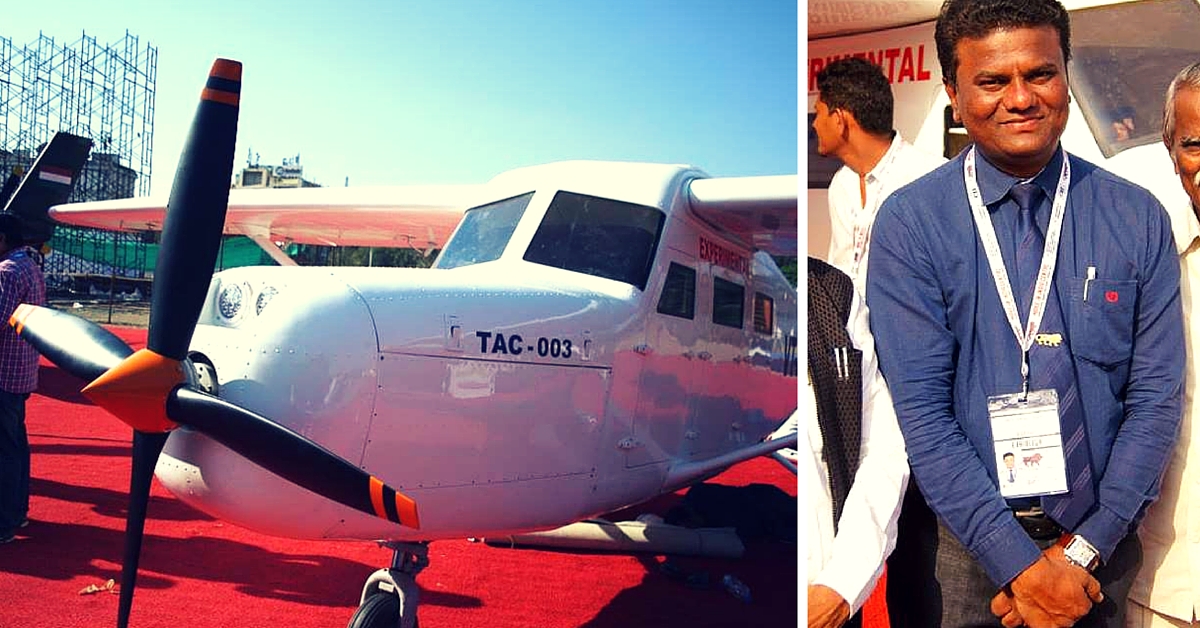 A 40-year-old Pilot Assembled This Aircraft all By Himself – on the Terrace of His House