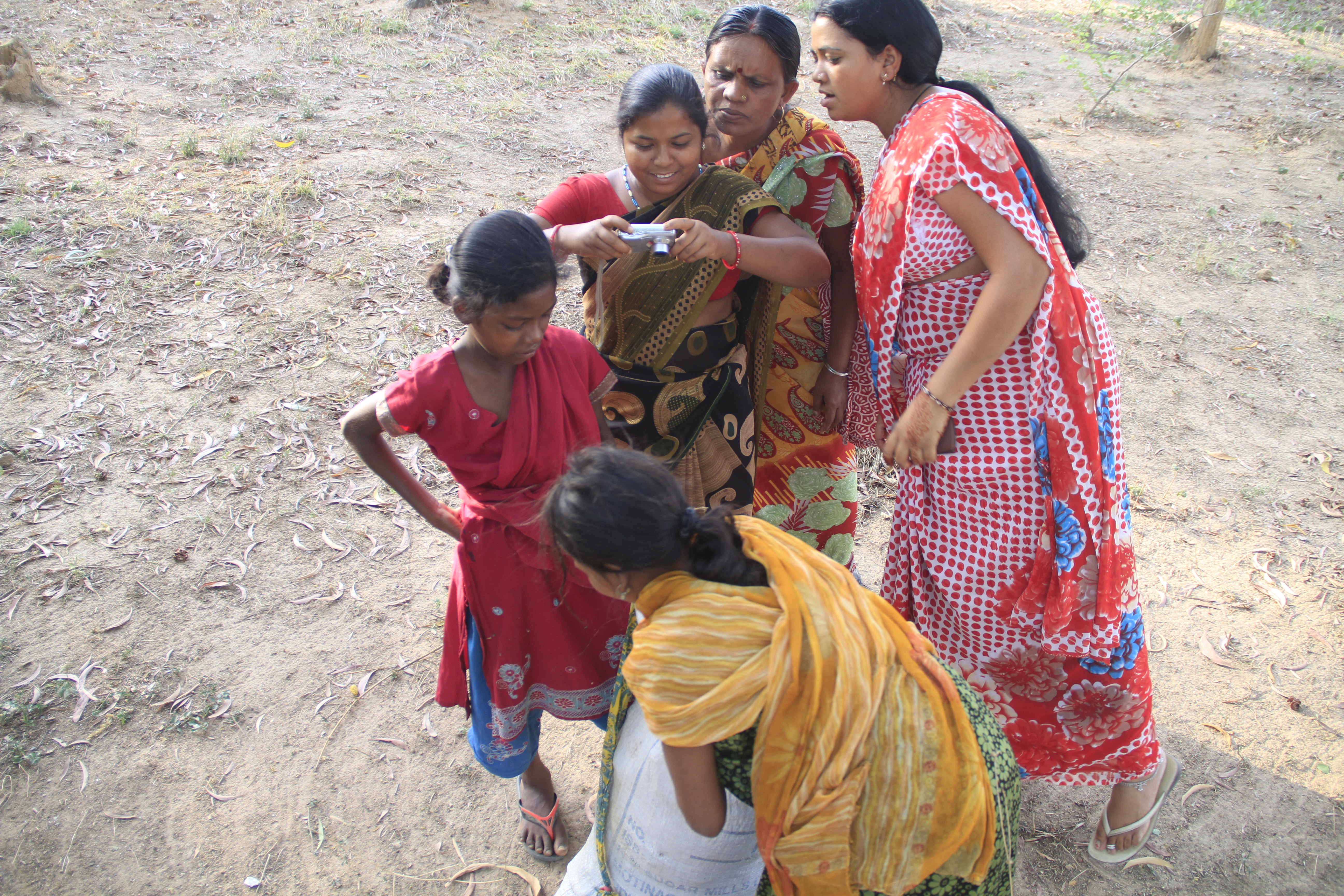 Rohini with CC volunteers