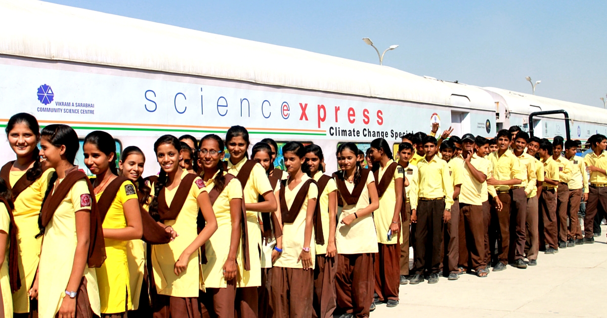 India’s Longest Running Free Science Exhibition on a Train Now Teaches Kids about Climate Change