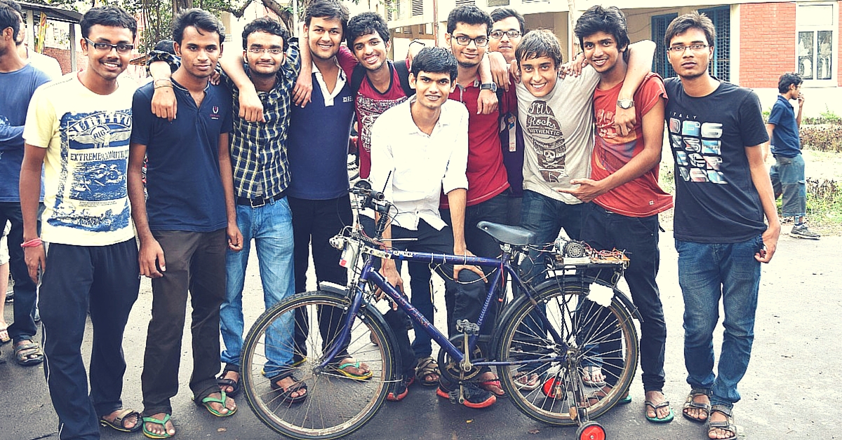IIT Kharagpur Students Develop a Driverless Bicycle That Can Reach You with Just an SMS
