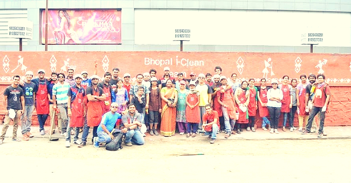 Every Sunday, a Part of Bhopal Gets Cleaned up by This Group of Proactive Citizens
