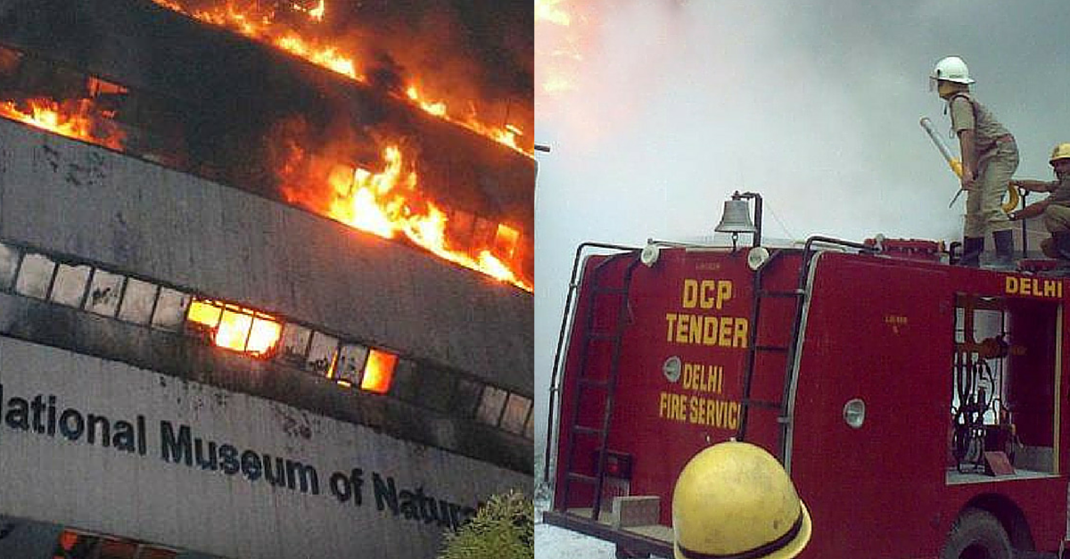 170 Brave Firemen Battled Blaze at Delhi Museum Fire. 6 Had Close Brush With Death