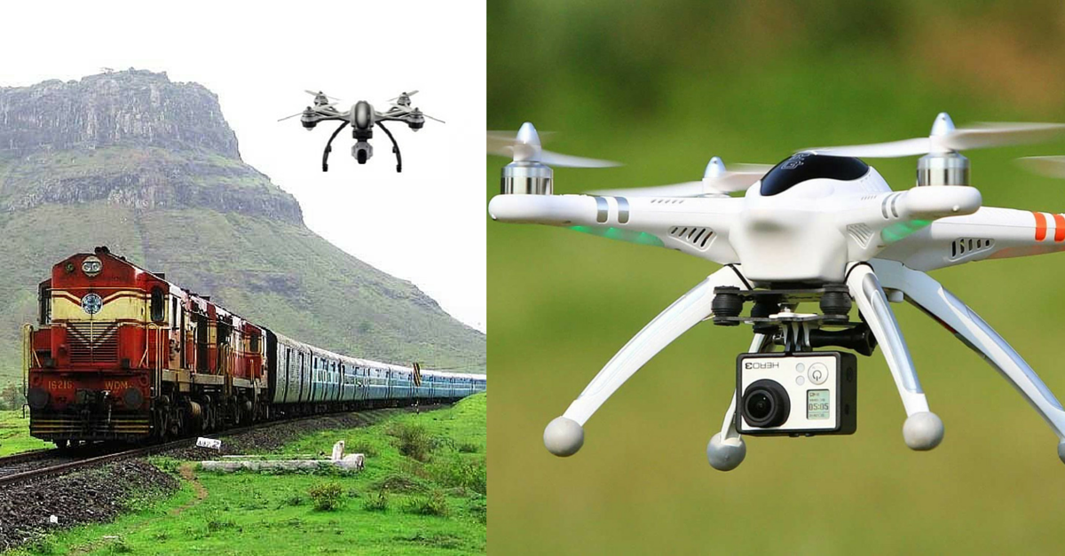 Railway Drones Will Now Monitor Track Laying and Assist With Train Accident Rescue Missions