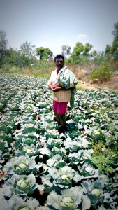 Basavalingappa, a happy beneficiary of GreenAgtech