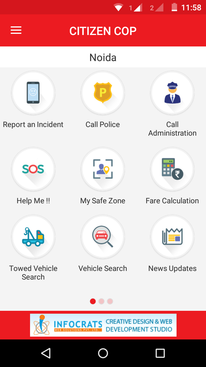 CitizenCOP Deshboard