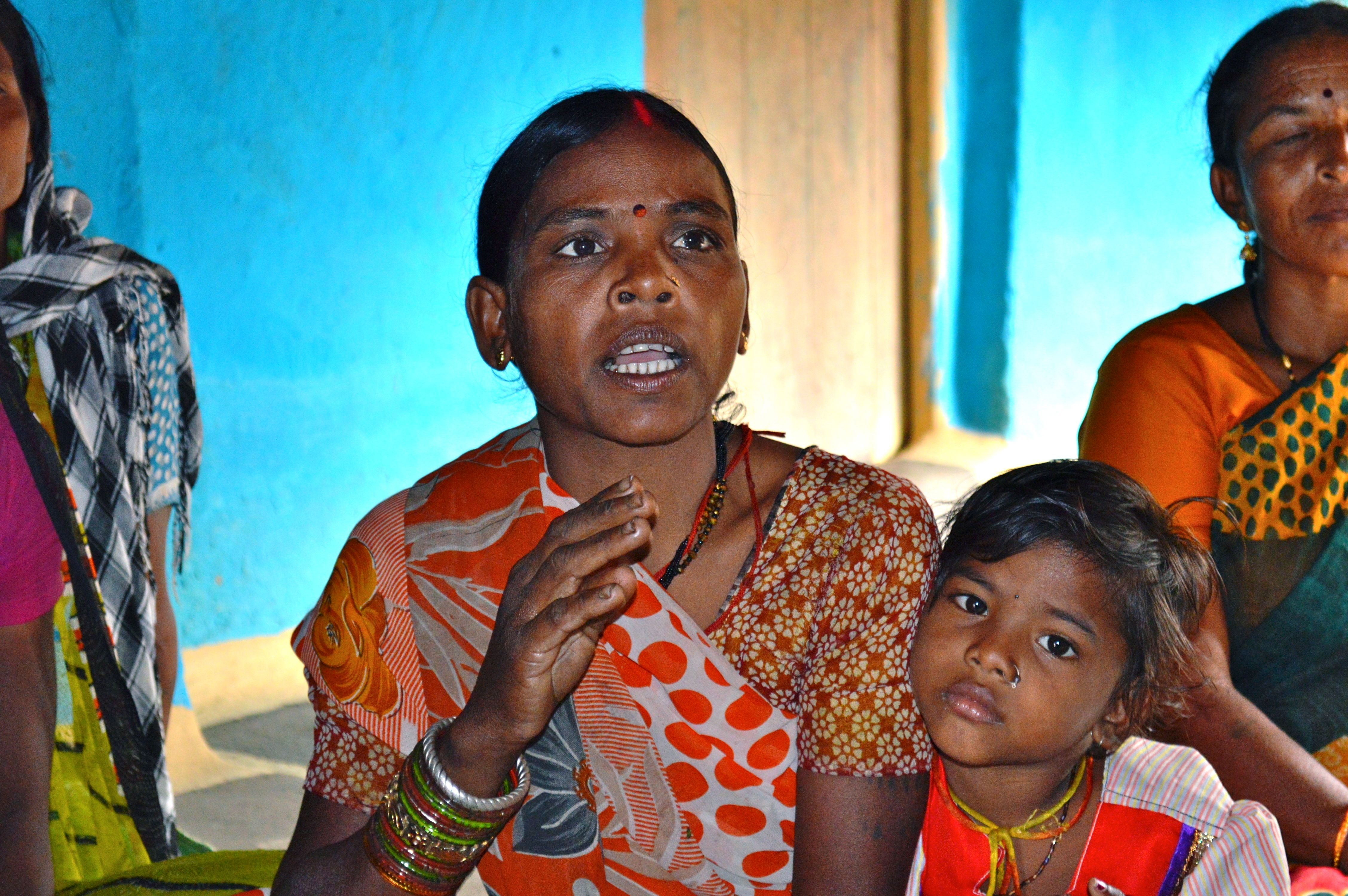 Bimlabai Adulwar, mother-of-three, from Pandarigota village in Korchi block of Maharashtra’s Gadchiroli district, runs her village’s fair price shop from her home with 13 other Self Help Group women.
