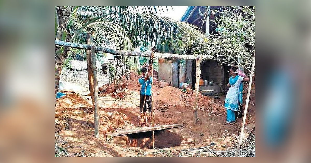 This Teenager Single-Handedly Dug a 55-ft-deep Well in His Backyard. For a Heartwarming Reason!
