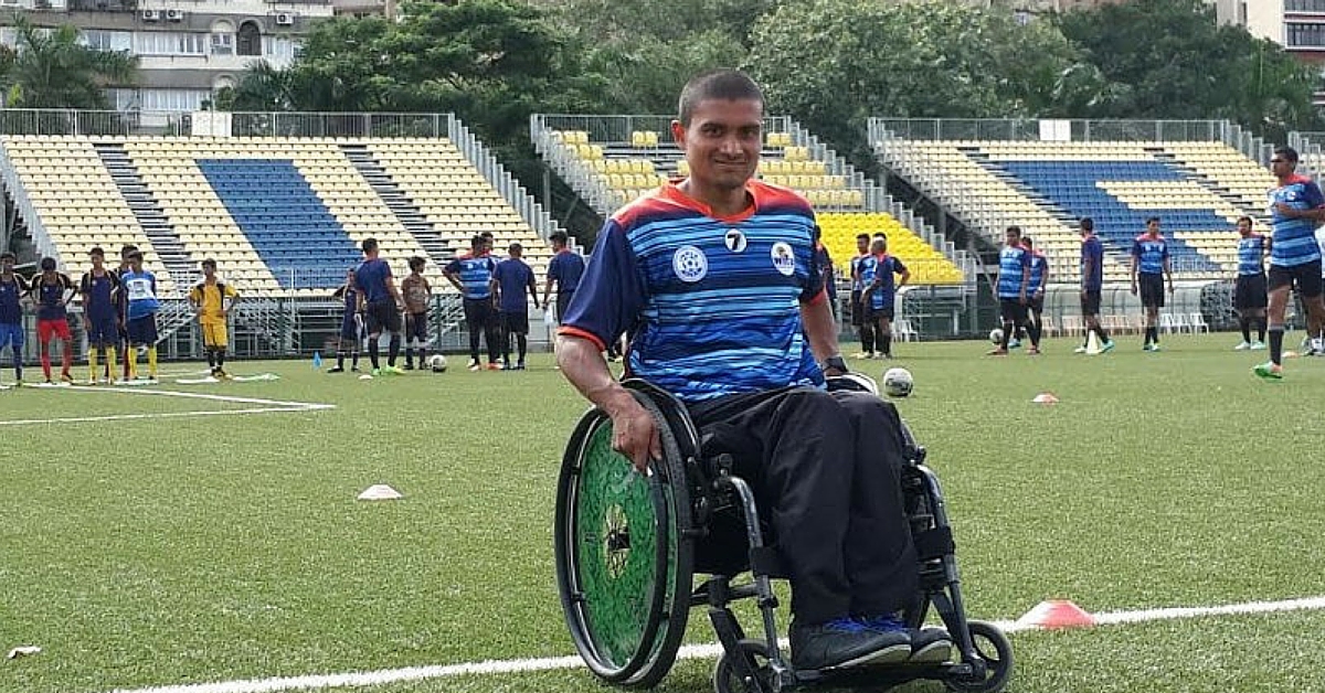 TBI BLOGS: Meet Oliver D’Souza, India’s First Wheelchair-Bound Professional Football Coach