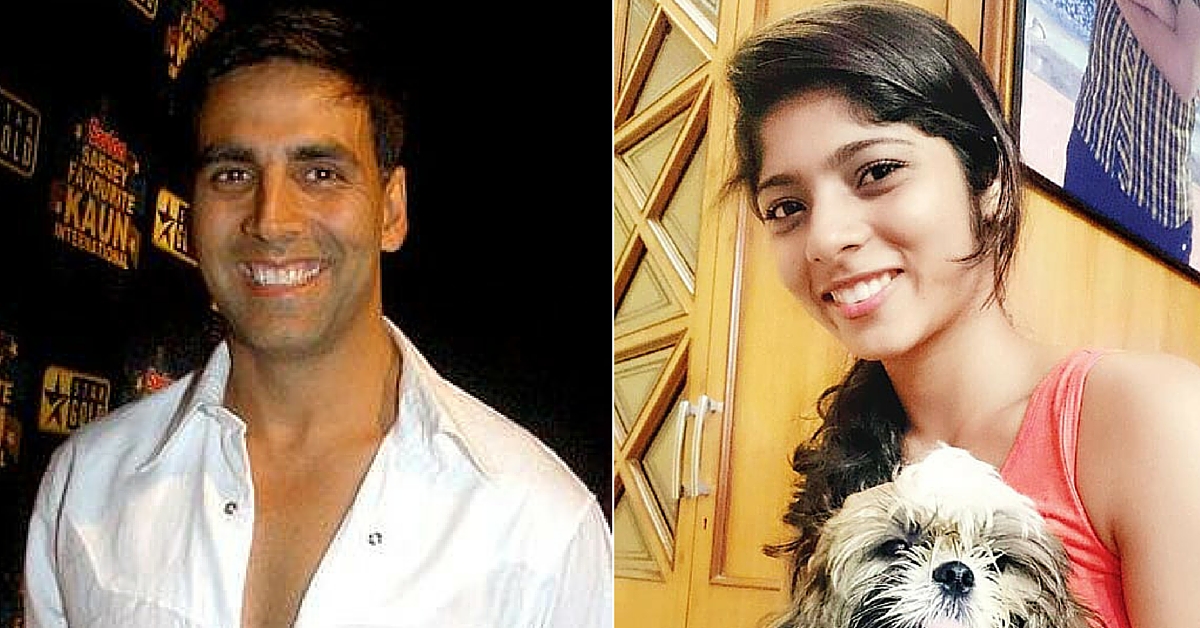 Here’s Why Akshay Kumar Is Proud of 19-Year-Old Shreya Naik from Mumbai