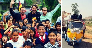 These 3 Foreigners Raised More Than Rs. 10 Lakhs for Orphans in India. By Riding a Rickshaw!