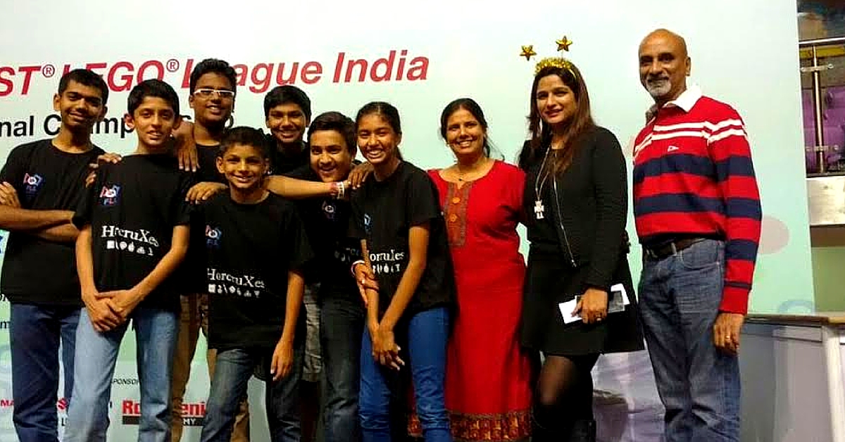 7 Kids from Pune Gear up to Solve Trash Issues at the Ultimate Robotics Championships in Spain