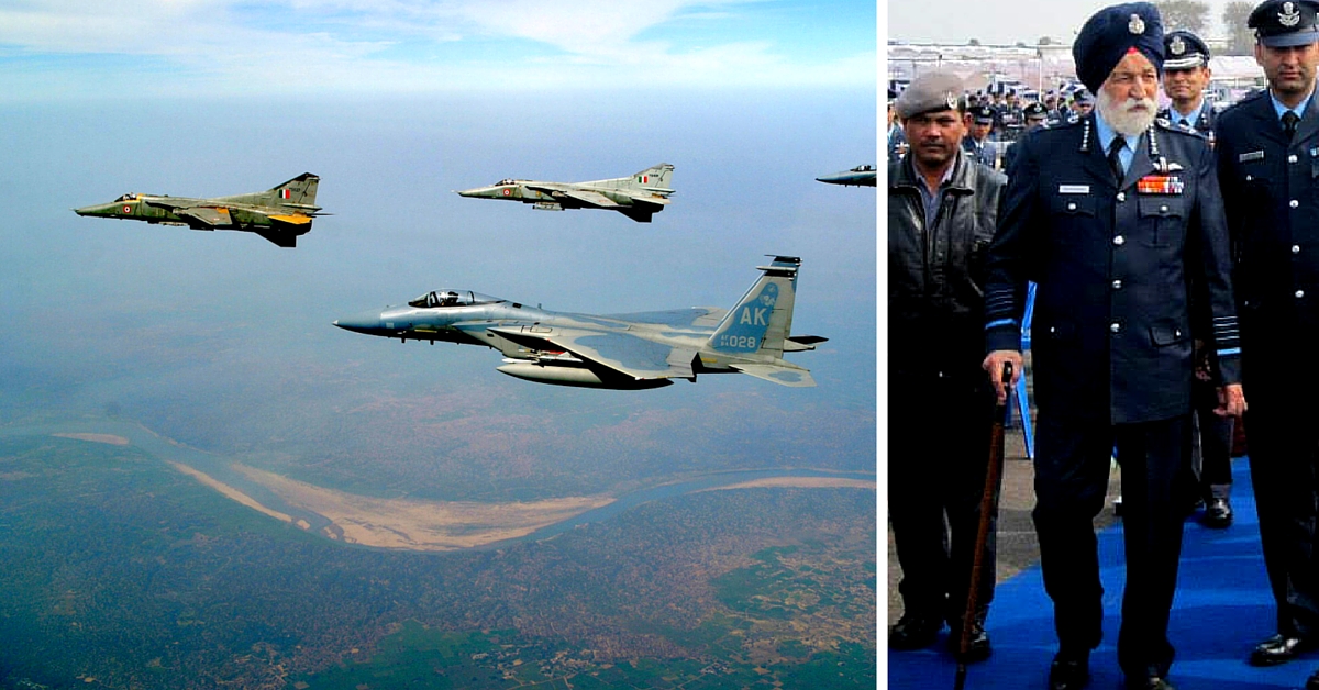 At 97, India’s Oldest Serving Air Marshal Arjan Singh Has an Air Base Named After Him