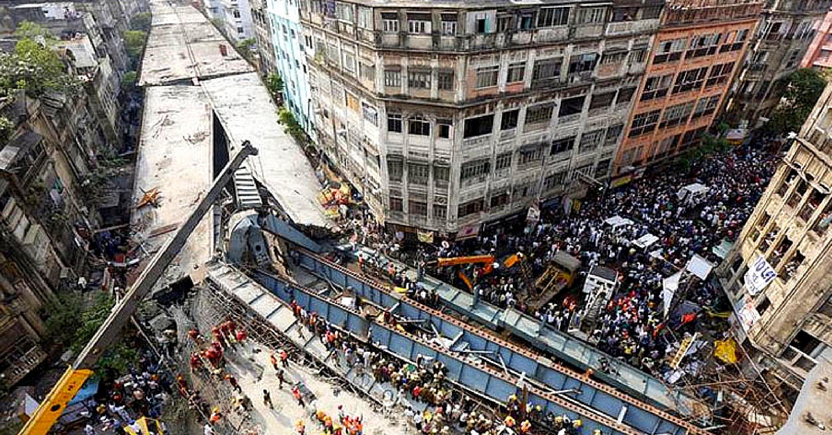 How Railways Cleared Kolkata Flyover Debris in Just 10 Days, without Damaging Buildings