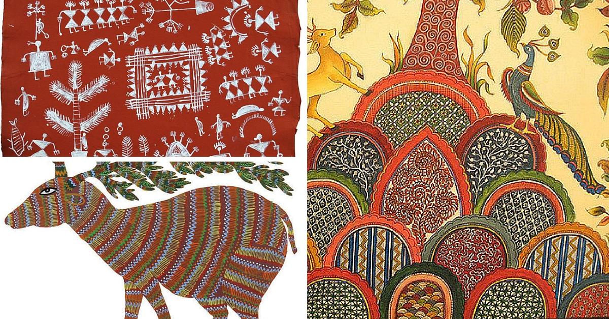 From Madhubani to Kalamkari, 10 Indian Folk Art Forms That Have Survived Generations