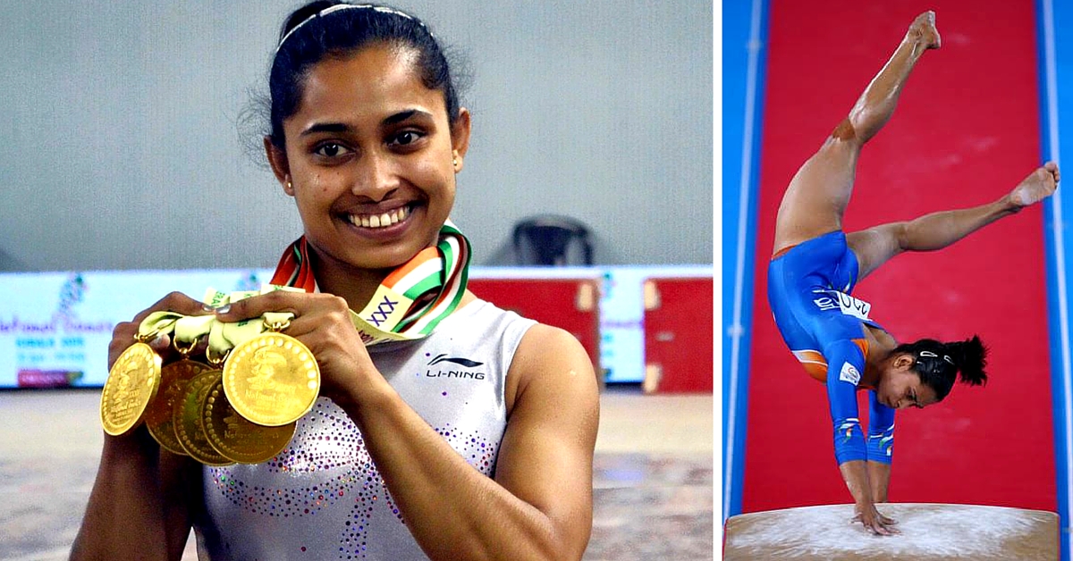 At 22, Dipa Karmakar Is the First Indian Gymnast to Vault Her Way Into the Rio Olympics