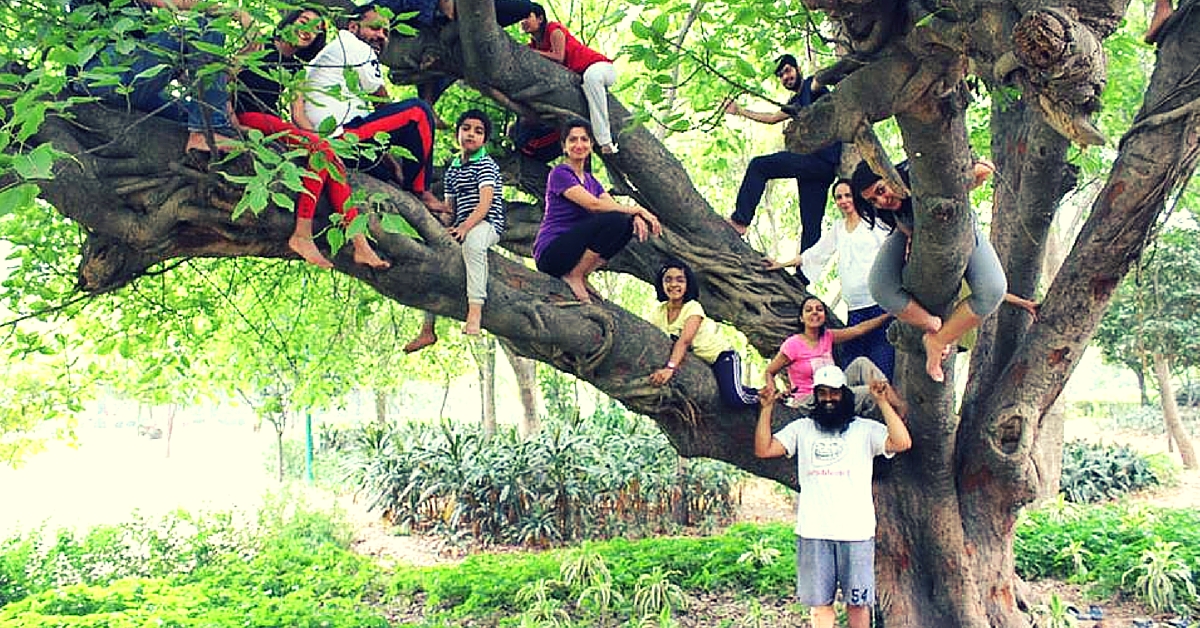 This Delhi Pilot Is Getting People to Embrace Nature by Teaching Them Tree Climbing