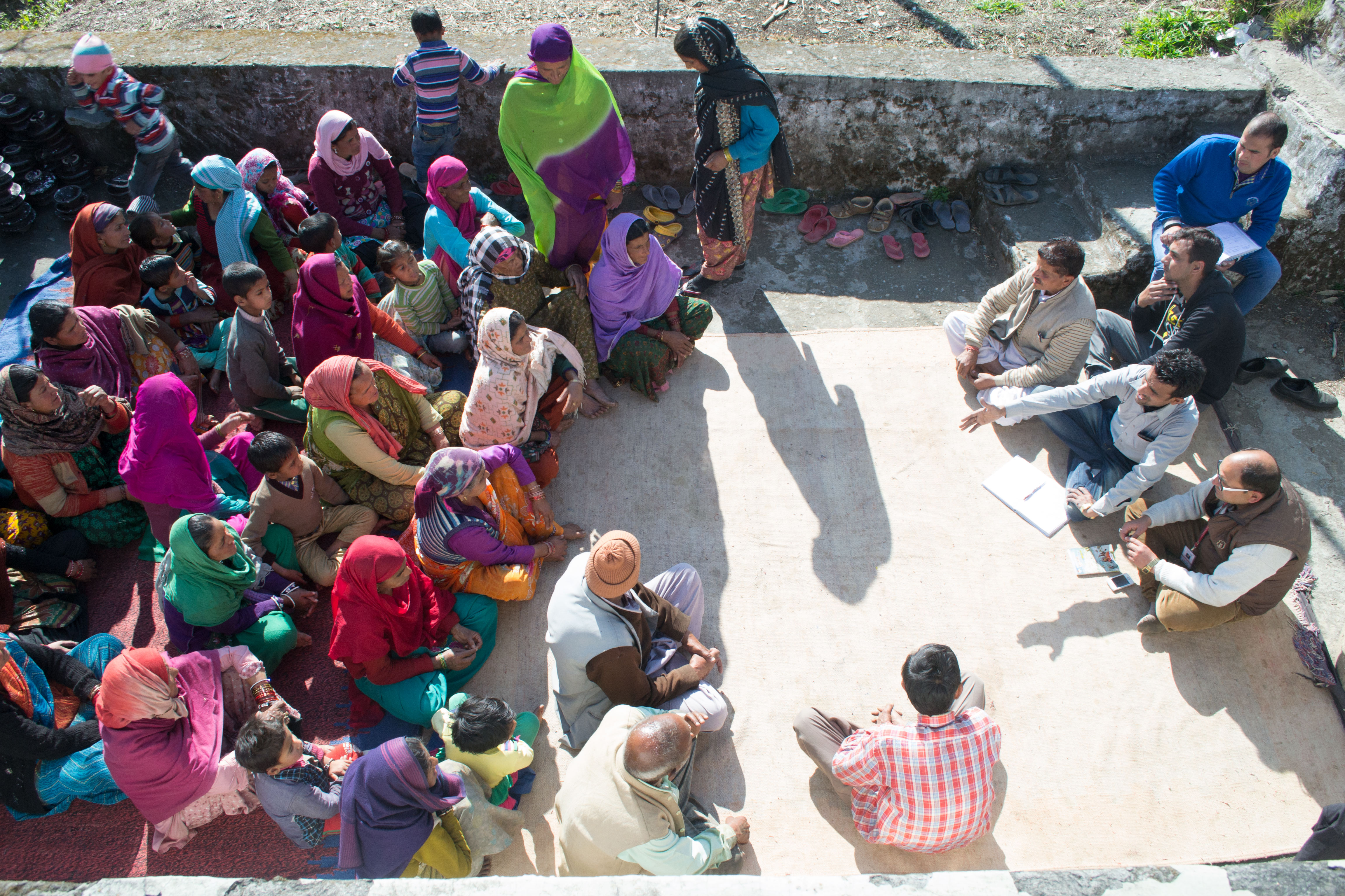 Women in discussion