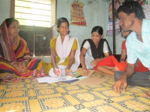 Antara and Ananya with family1