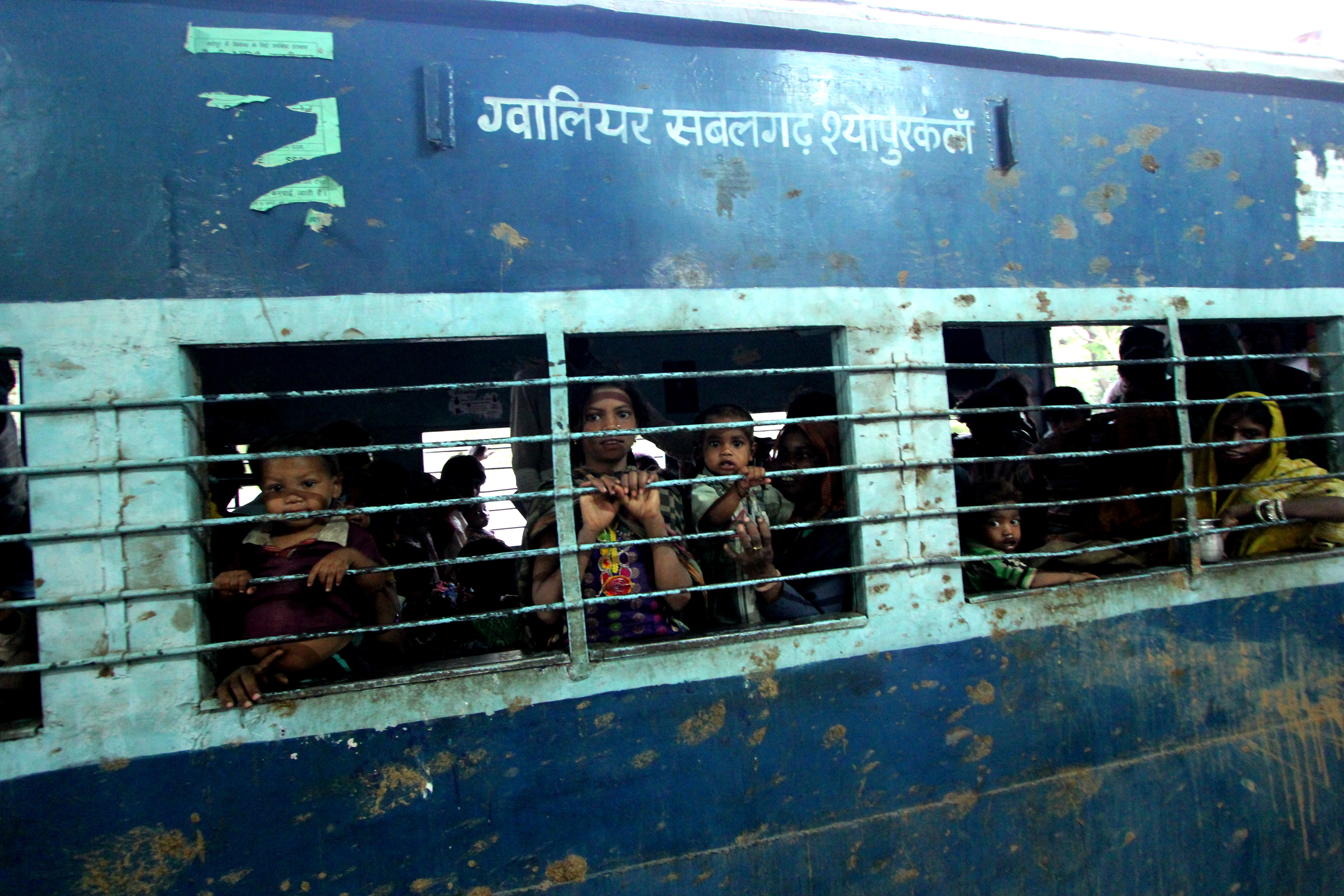 Coaches of Narrow Gauge Sheopur - Gwalior train