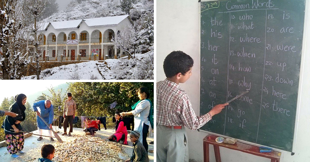 At Haji Public School, Kashmir