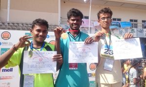 20th National Games for the Deaf Long Jump Gold Medallist from BKS