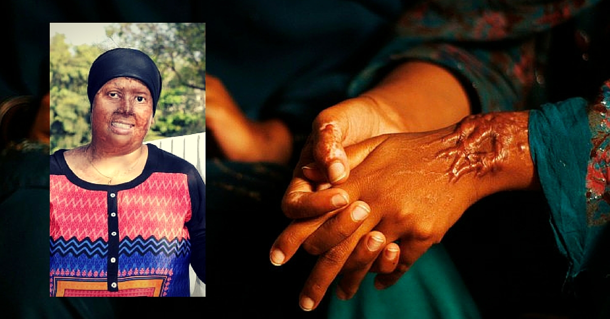 Pradnya Singh, an acid attack survivor herself spreads awareness about skin donation.