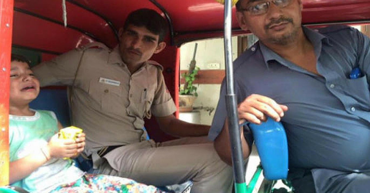 This Cop & Auto-Rickshaw Driver Went Door-to-Door in Delhi to Find a Lost Child His Home