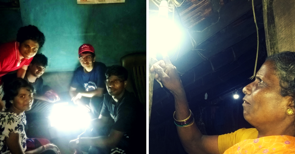 These Engineers and Students Electrified Two Karnataka Villages in Less Than Two Months