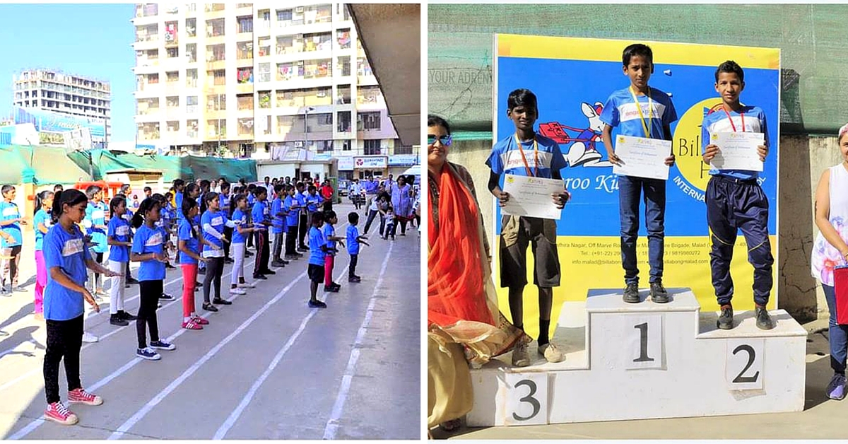 Billabong High School, Malad, organised a sports day and various activities like zumba for the kids.