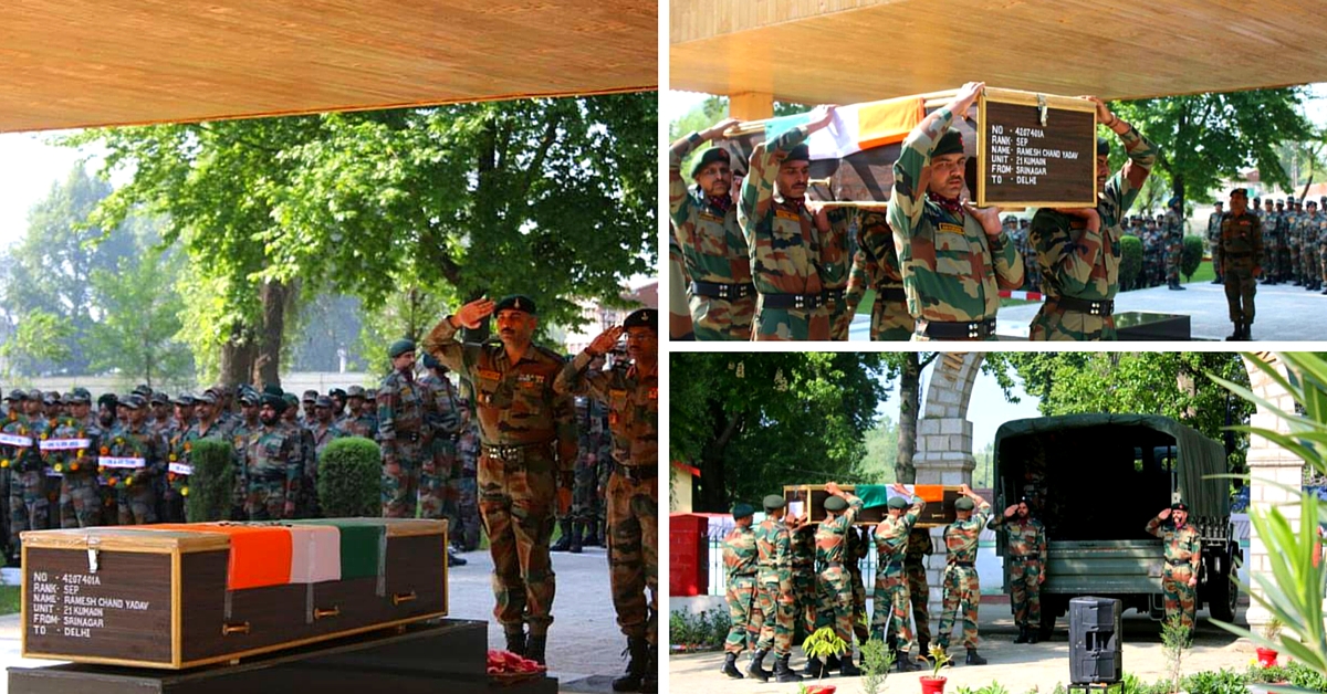 Sepoy Ramesh Chand Yadav Lays Down His Life in Kashmir to Keep Out Infiltrating Militants