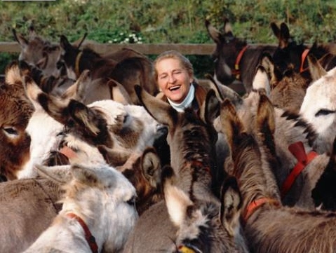 Dr Elizabeth Svendsen with her favorite animals