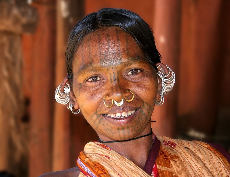 Traditional tribal tattoos Stock Photo - Alamy