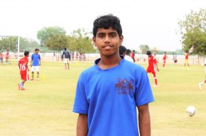 At home at the Anantapur Sports Village