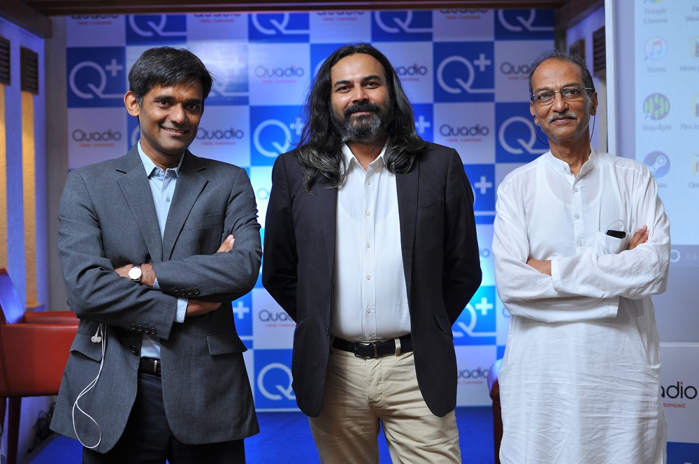 From L to R: Anurag Sharma (Co-founder), Paresh Patel (Co-founder) and Neeraj Dotel (CEO) 