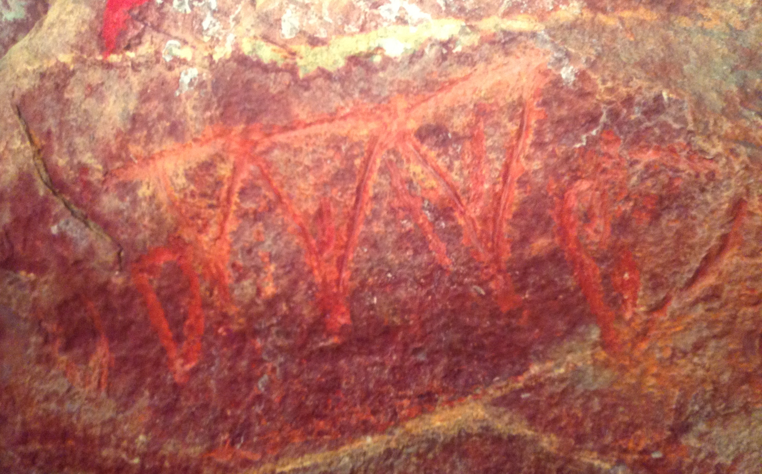 Petroglyph depicting female genitals from Odisha