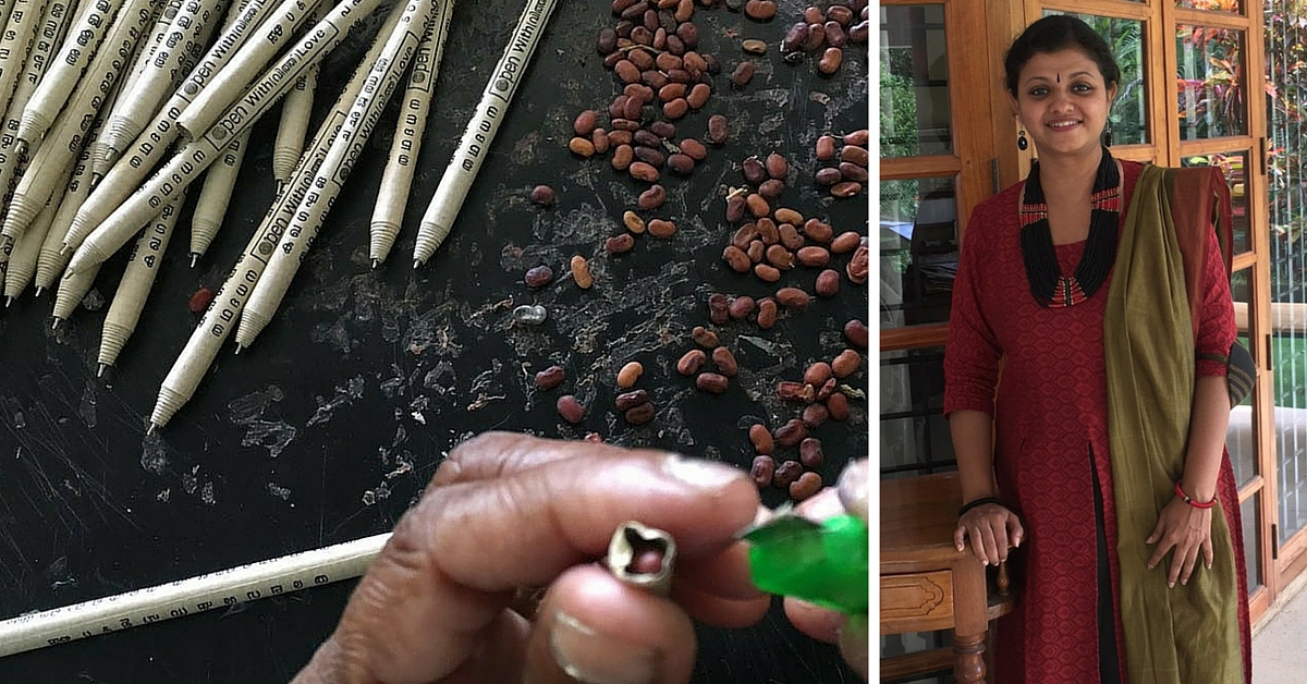 Paper Pens That Not Only Reduce Plastic Waste But Also Have Seeds That Grow into Trees!