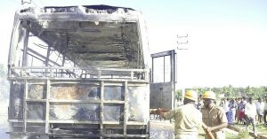 TRUE HEROES: Bus Driver and Construction Worker Save 50 Lives after School Bus Catches Fire