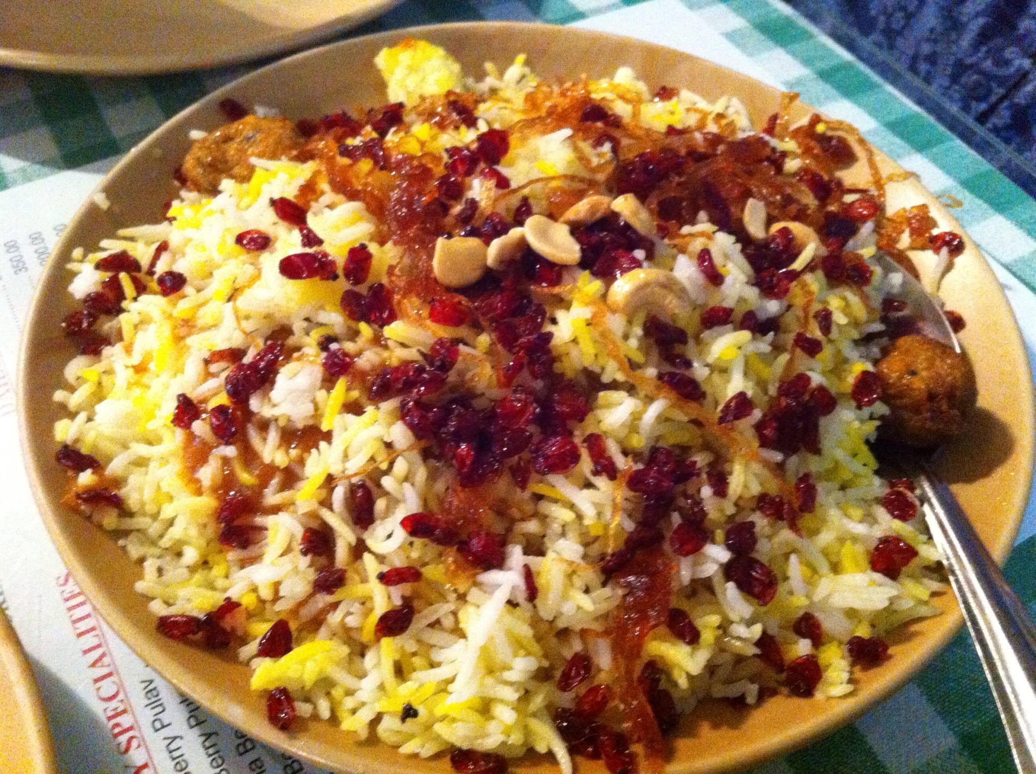 berry pulao