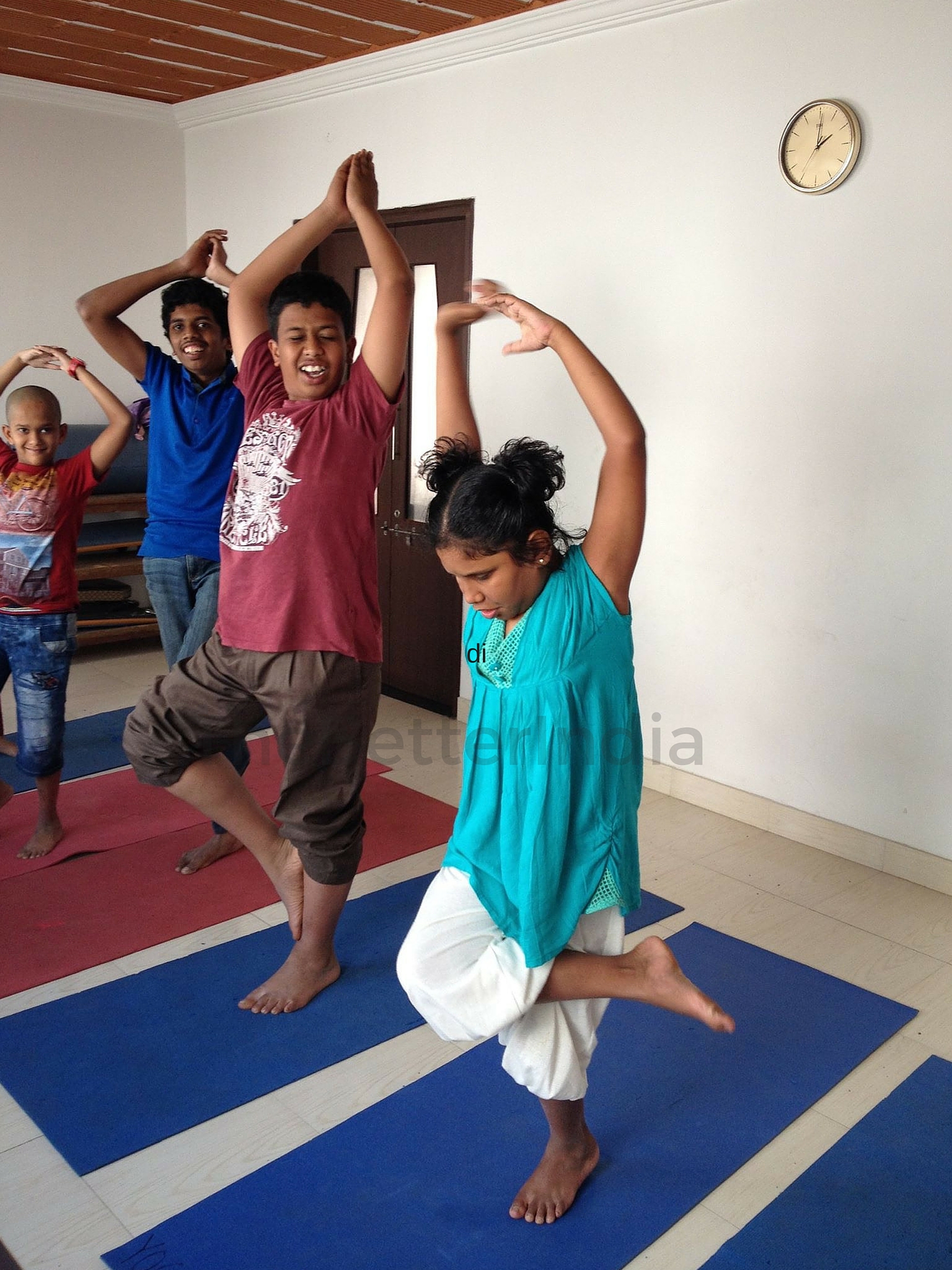 Besides physical therapy, neuro linguistic programmimg and manual muscle work alternate methods, such as yoga, art and music, are also used in the rehabilitation process of the children.