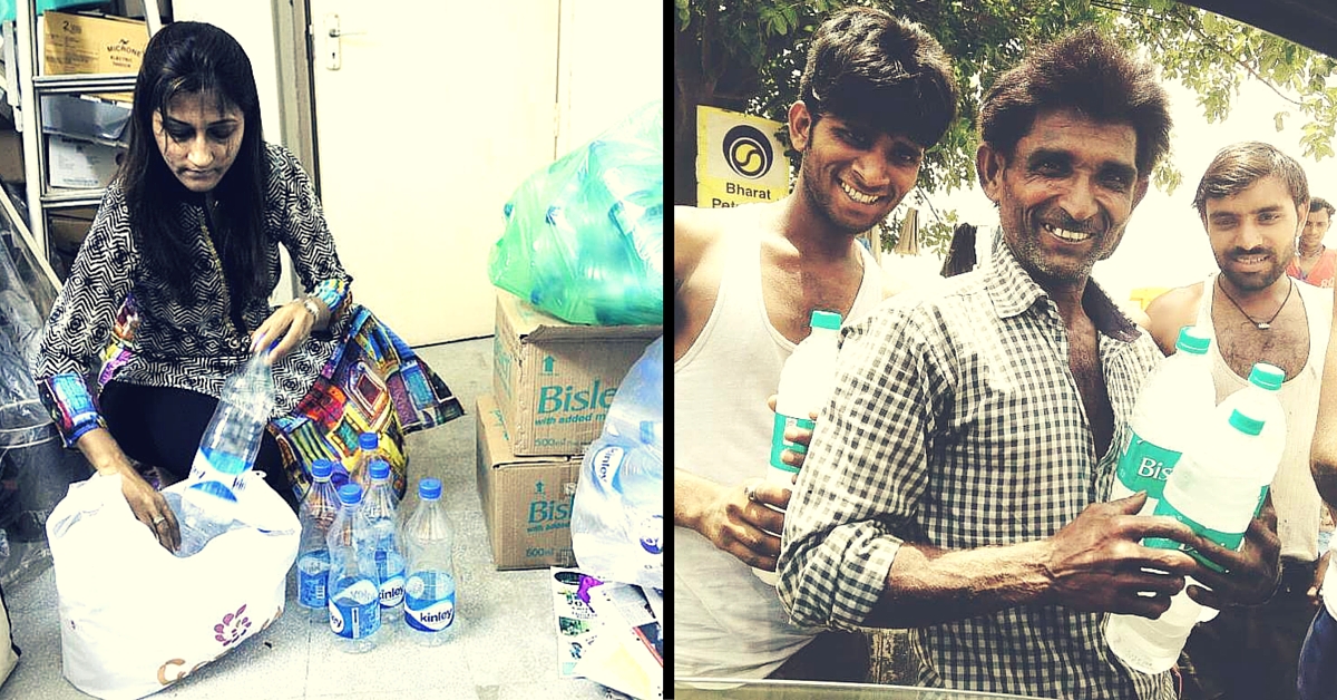 This Gurgaon Woman Offers Chilled Drinking Water to Passers-By for Free
