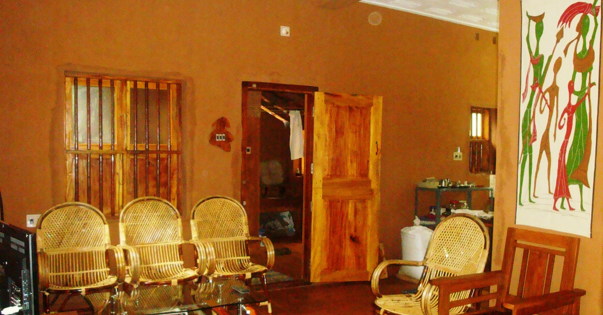Interiors of the eco-friendly house
