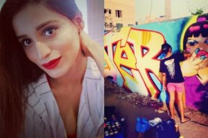India's First Female Graffiti Artist Is Leaving Her Stamp All over Berlin With Her Striking Street Art
