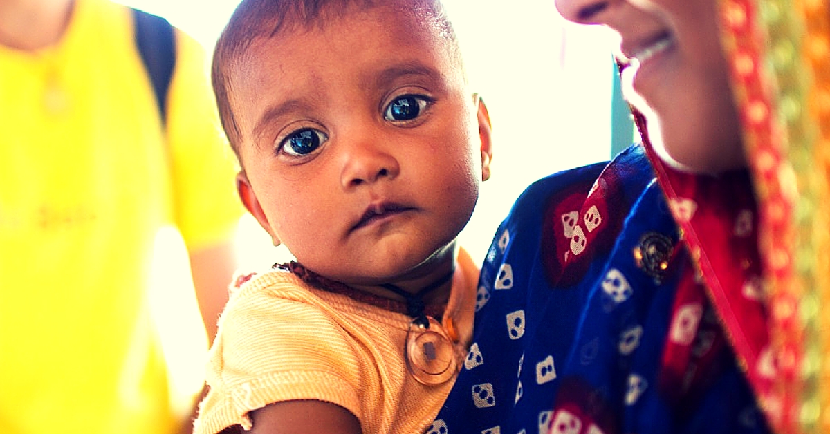 This Necklace Created by a Yale Grad & His Team Helps Kids in Rural India Get Vaccinated on Time