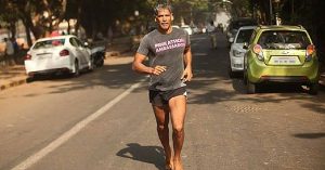 India's Ironman Milind Soman is on the Move Again - Barefoot from Ahmedabad to Mumbai