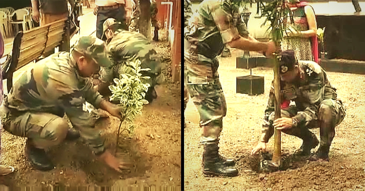 Indian Army Just Expanded Mumbai’s Green Cover with Thousands of New Saplings!