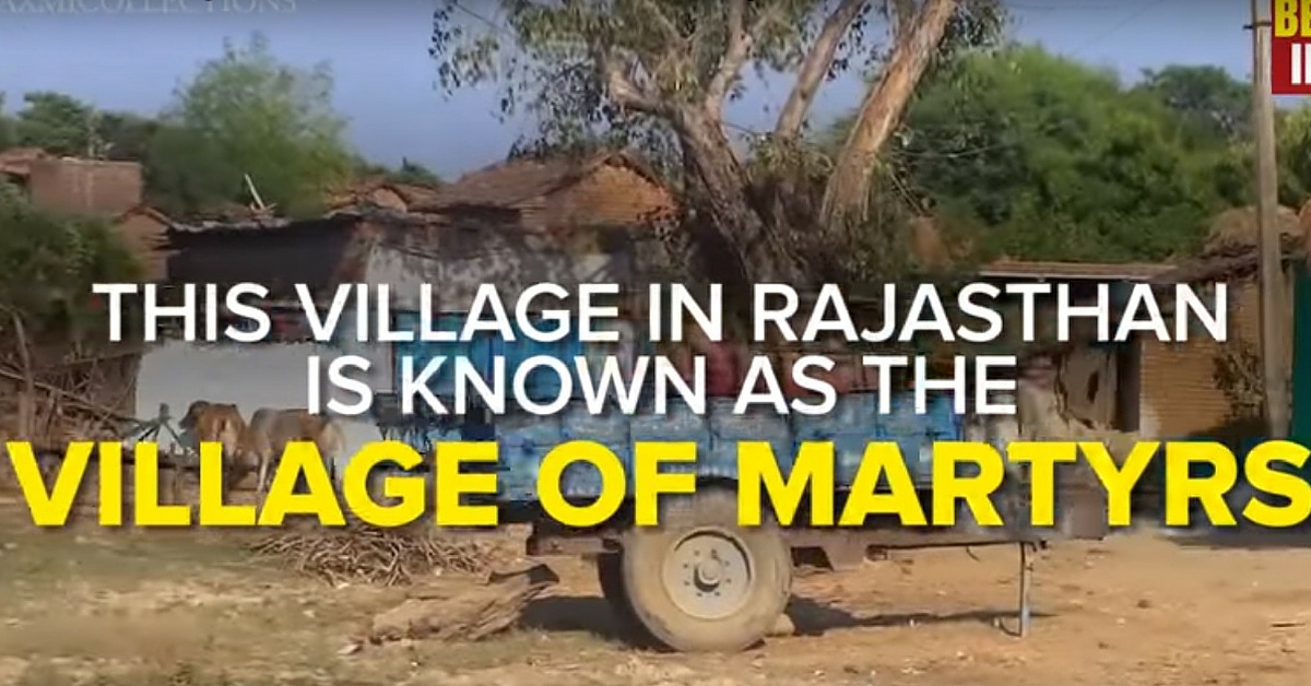 VIDEO: Here’s How the Village of Deenwa Ladkhani in Rajasthan Honours Its Martyrs