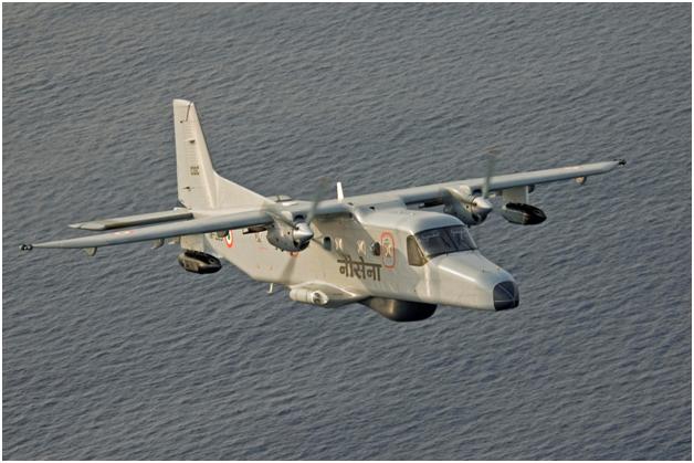 A Dornier 228 aircraft