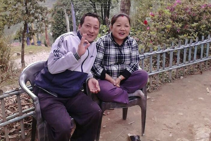 Mr. and Mrs. Gurung