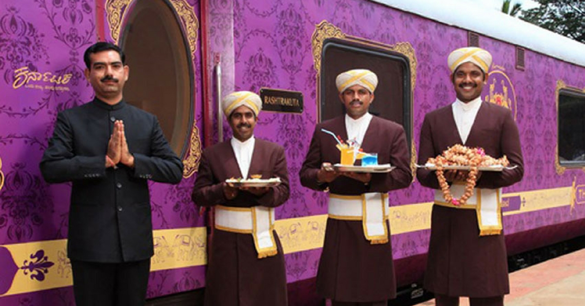 Get Your Marriage on Track: Take Your Wedding Vows Aboard a Luxury Indian Train